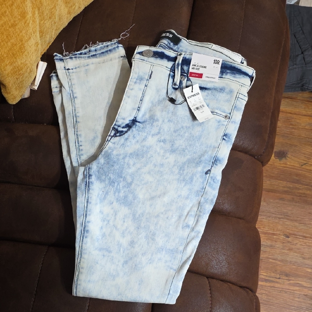 Express Sky Blue Jeans